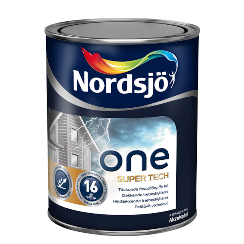 Nordsjø One SuperTech 334 Red 1 l