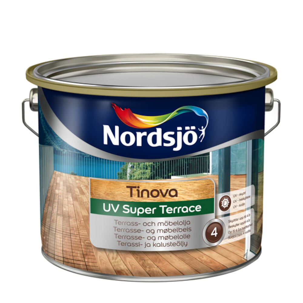 Nordsjø Tinova UV Super Terrace Clear - base 2,325 l