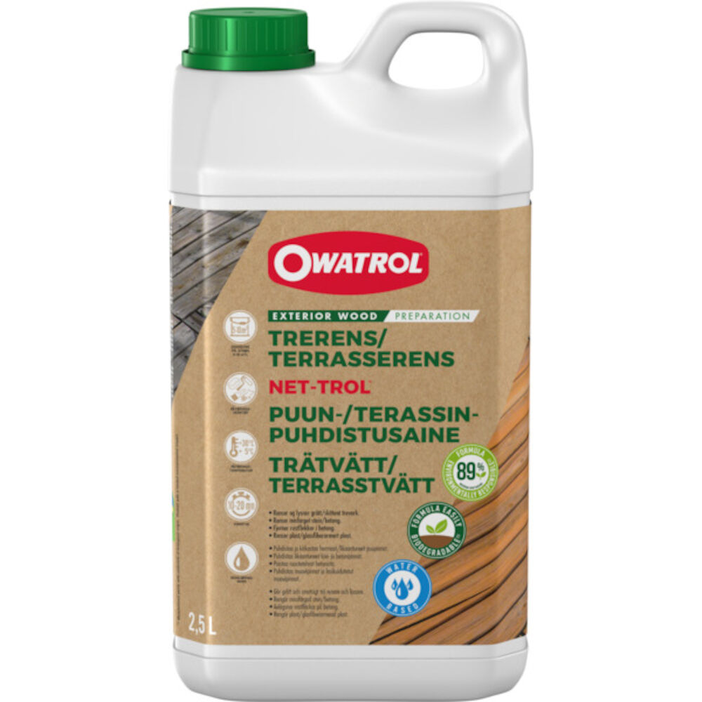 Owatrol Net-Trol Terrasserens - 2,5 l