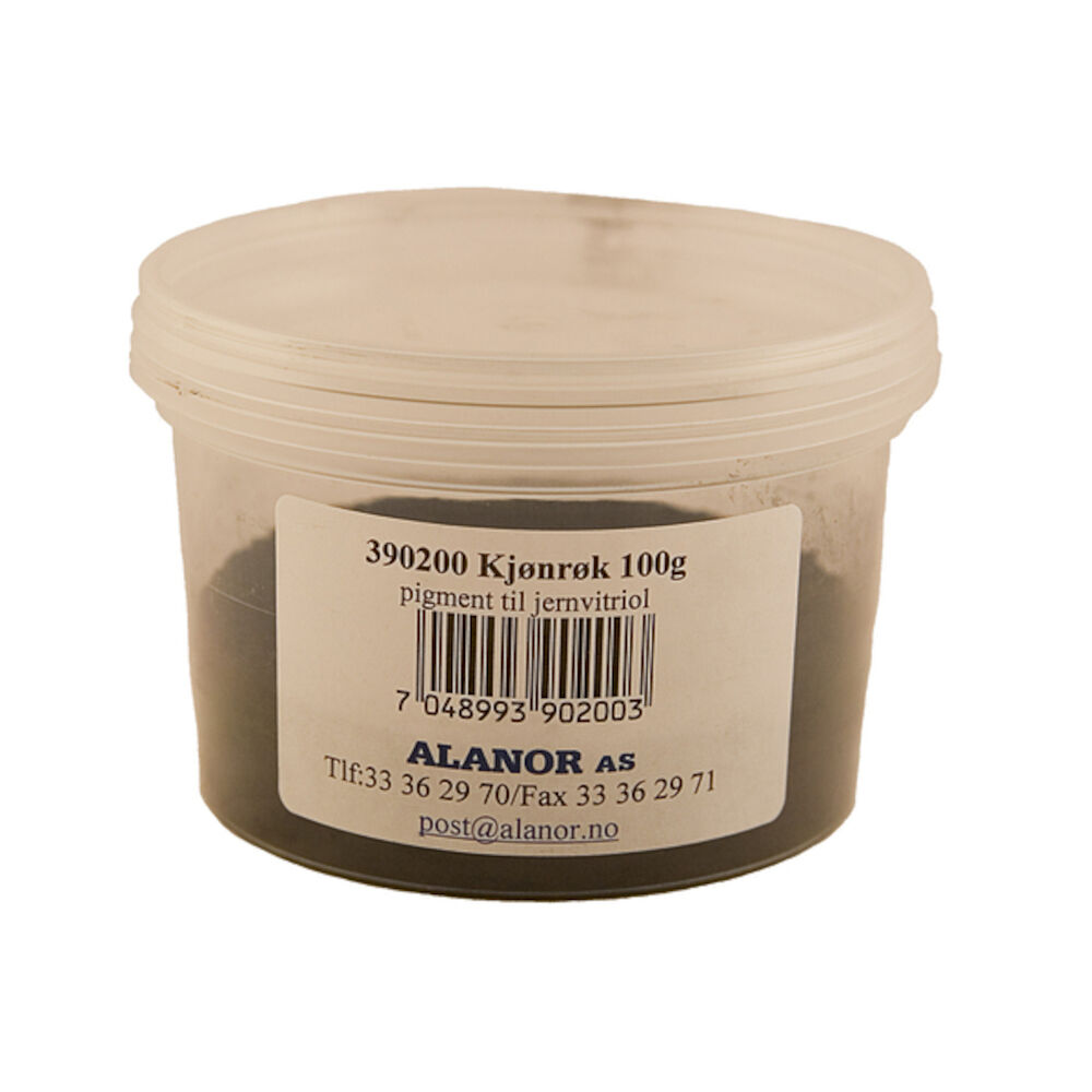 Kjønrøk Pigment Til Jernvitrol 100 g
