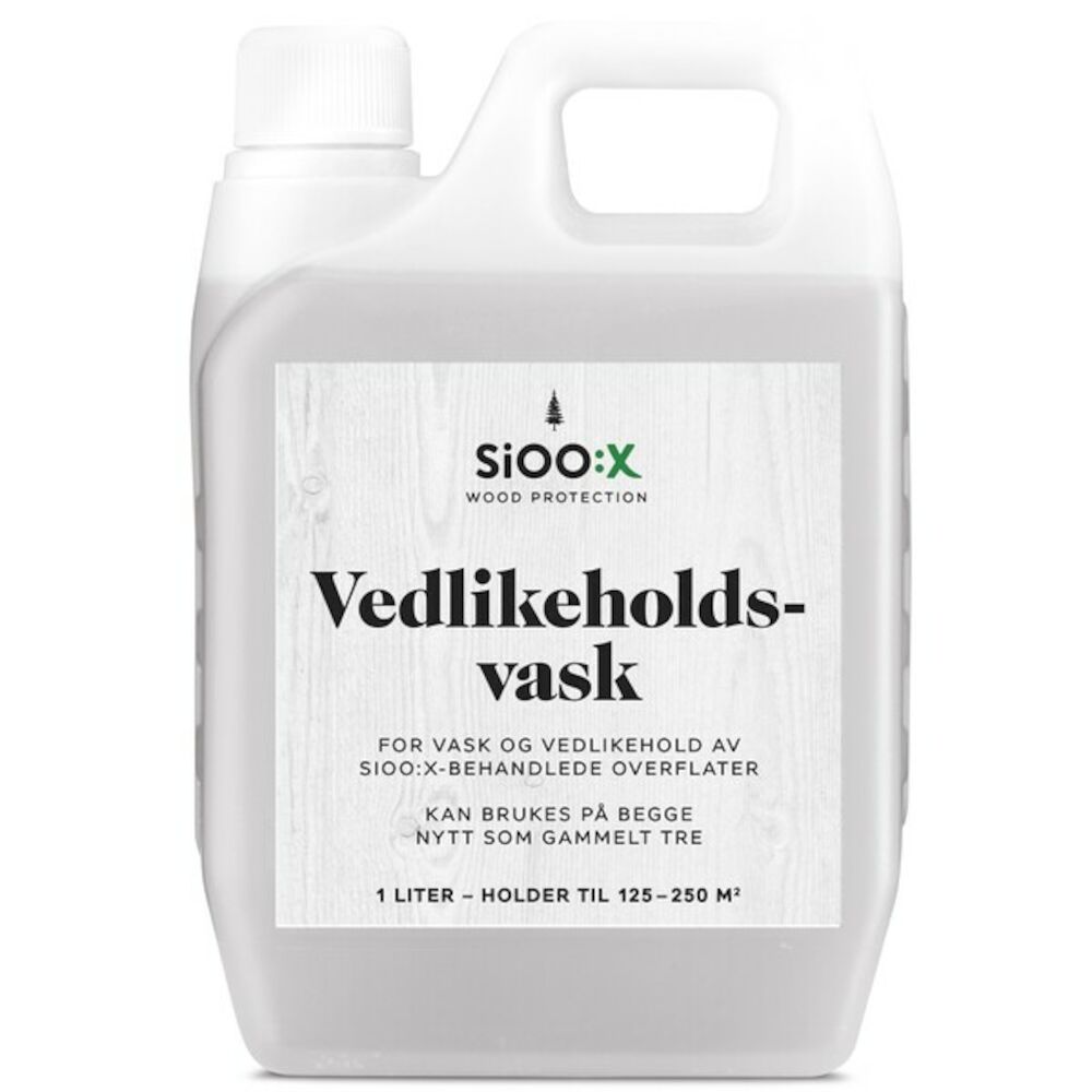 SiOO:X Vedlikeholdsvask 1 l