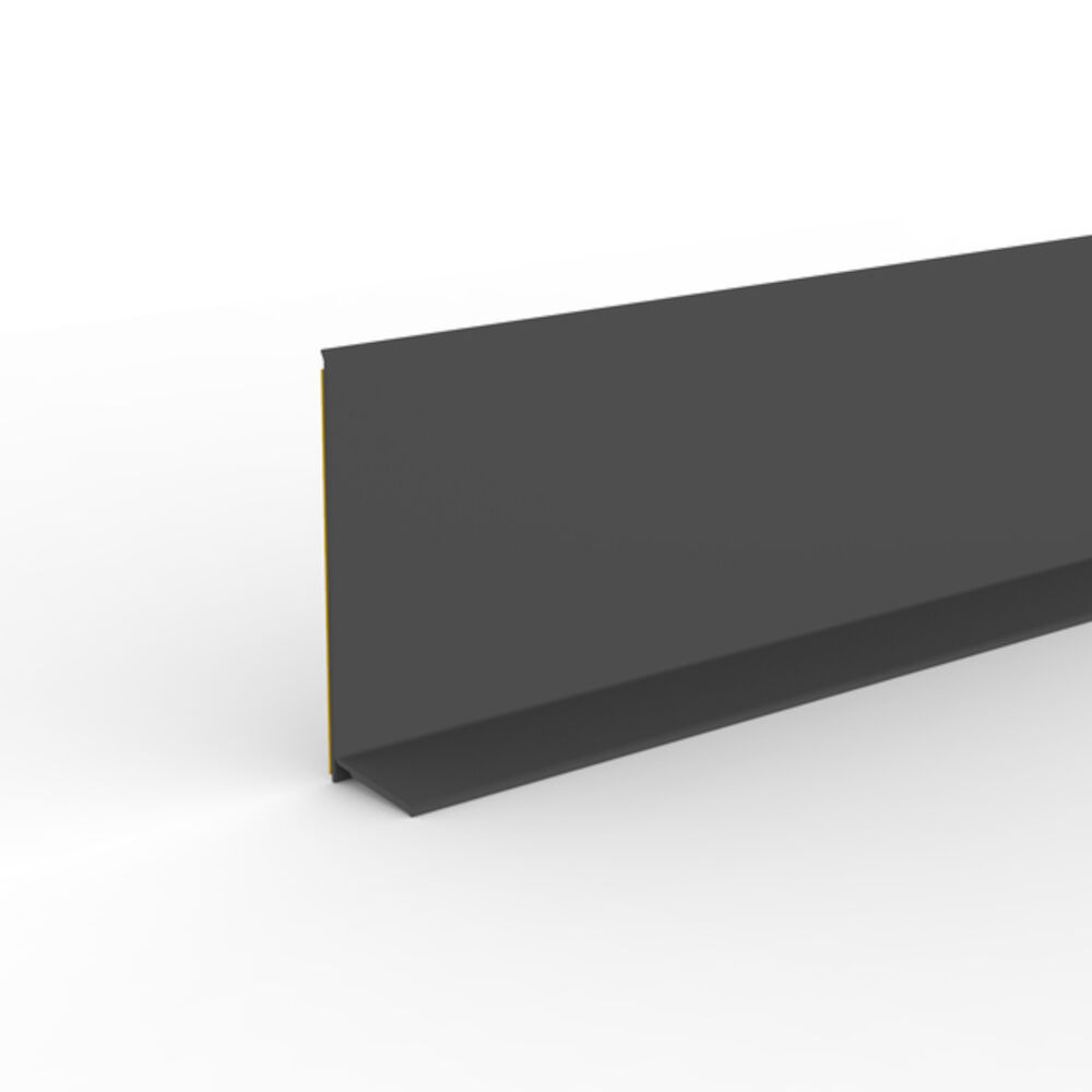 Fotlist PVC Selvklebende - Mørk Grå 50 mm