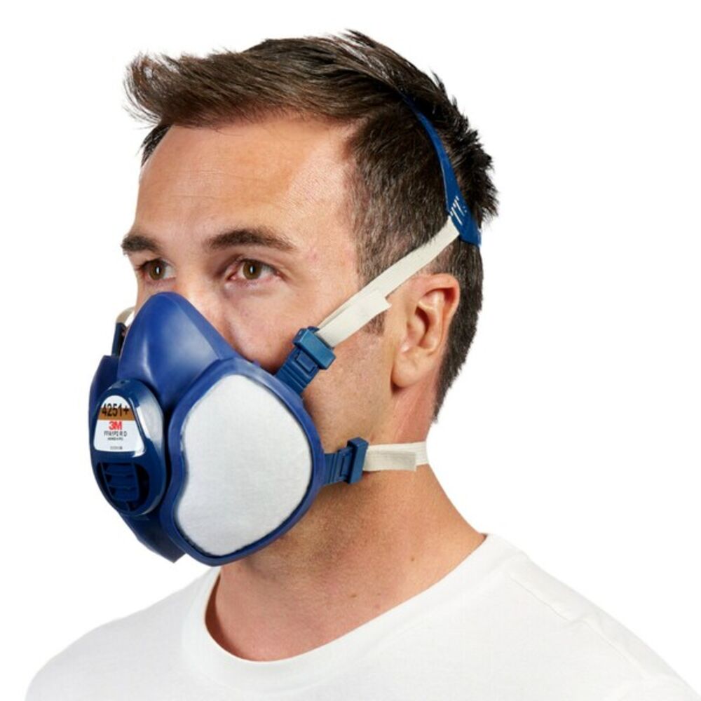3M Maske 4251+BC1N Halvmaske Støv