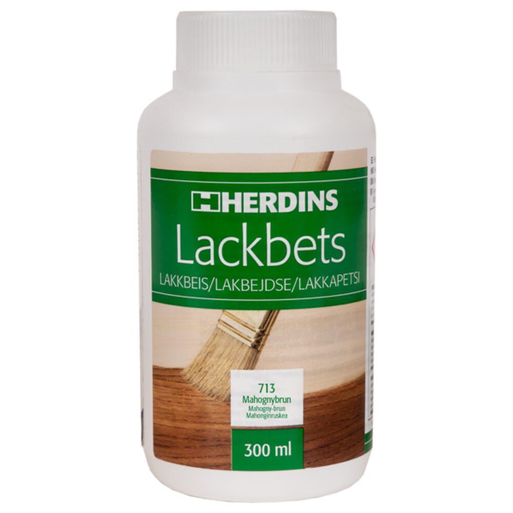Herdins Lakkbeis 713 Mahognybrun 300 ml