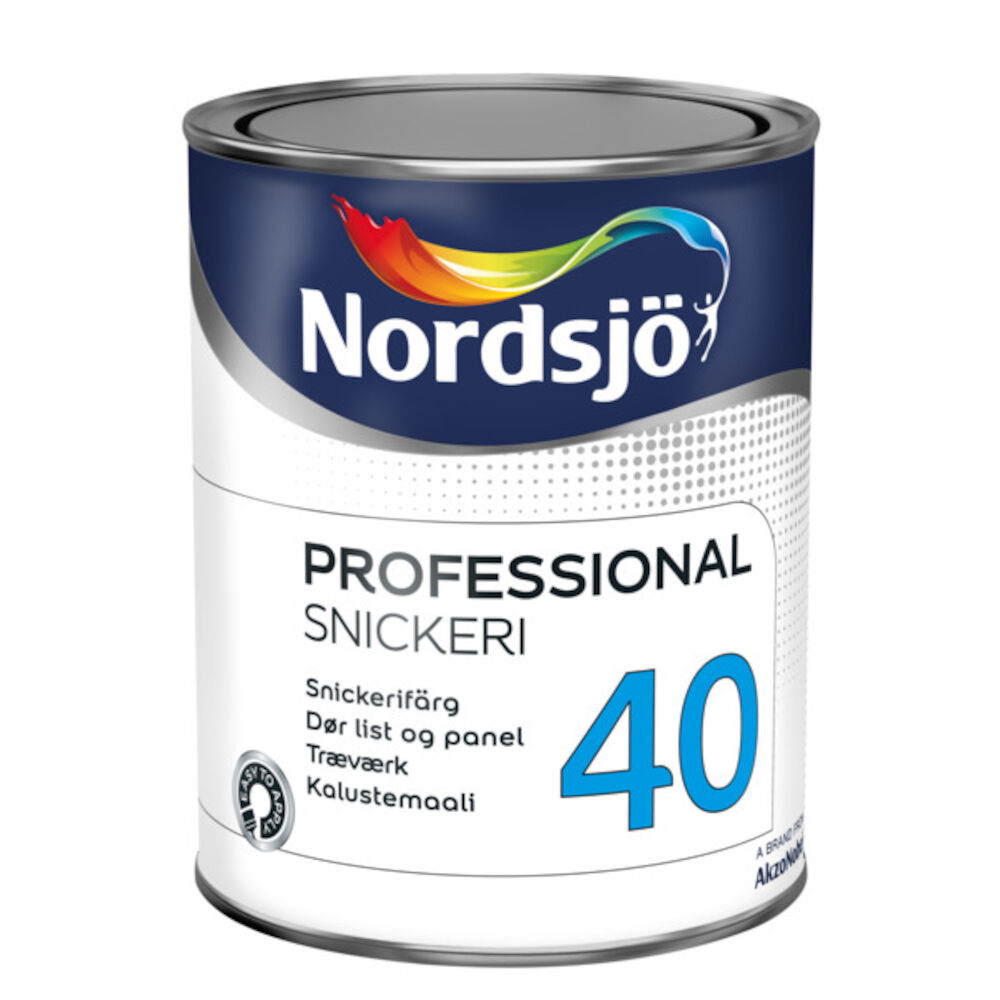 Nordsjø Pro Dør/List 40 White 1 l