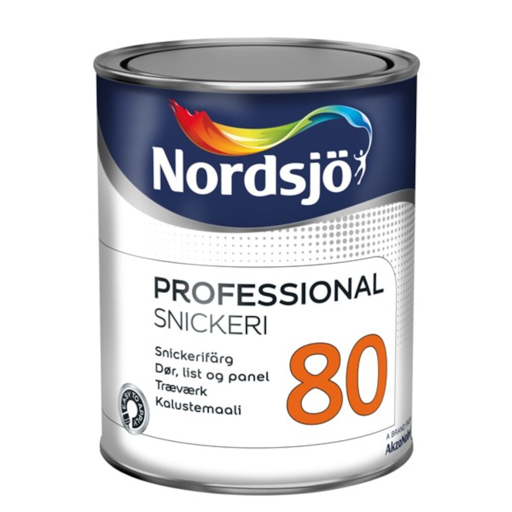Nordsjø Pro Dør/List 80 White 1 l