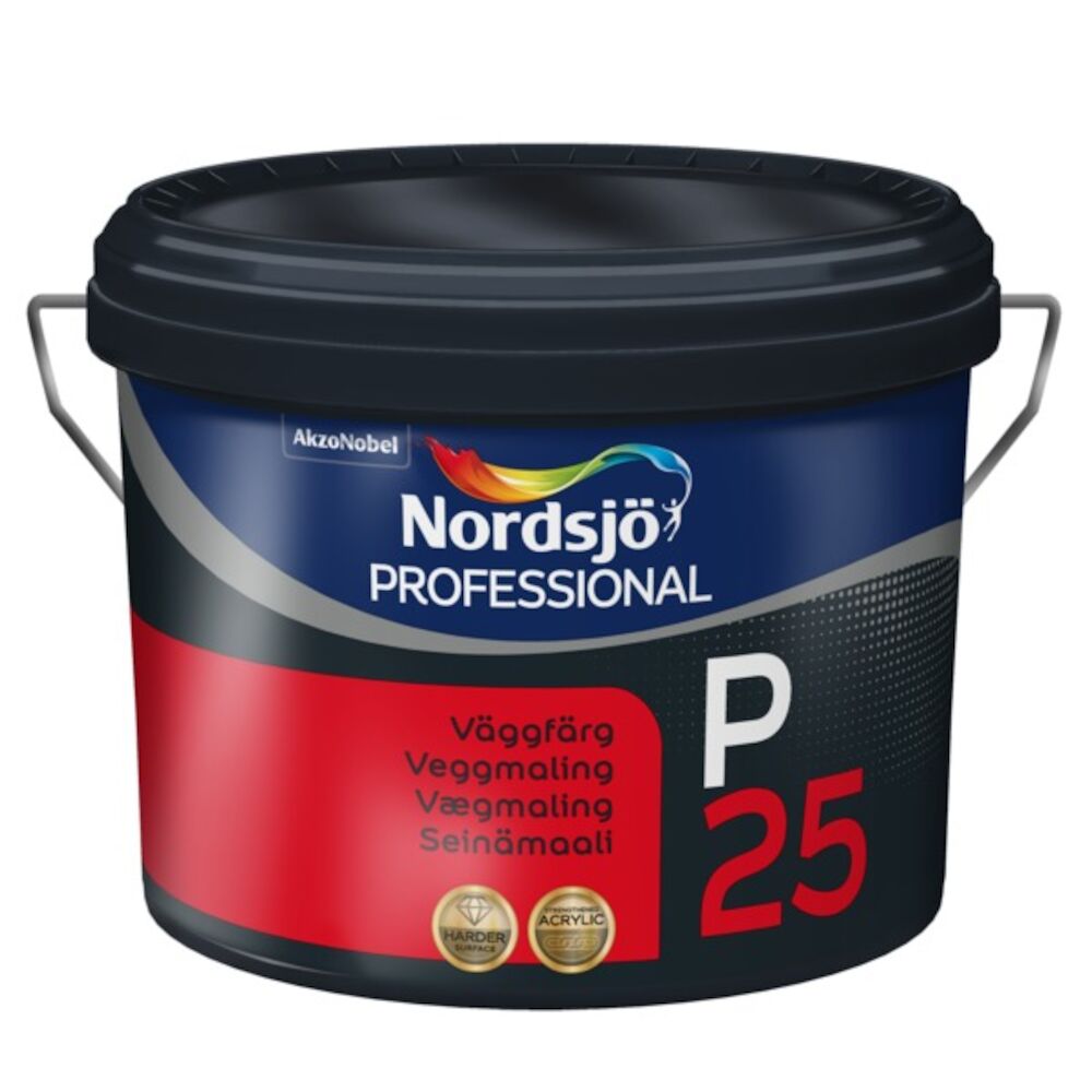 Nordsjø Pro Tak/Vegg P25 Clear - base 4,65 l