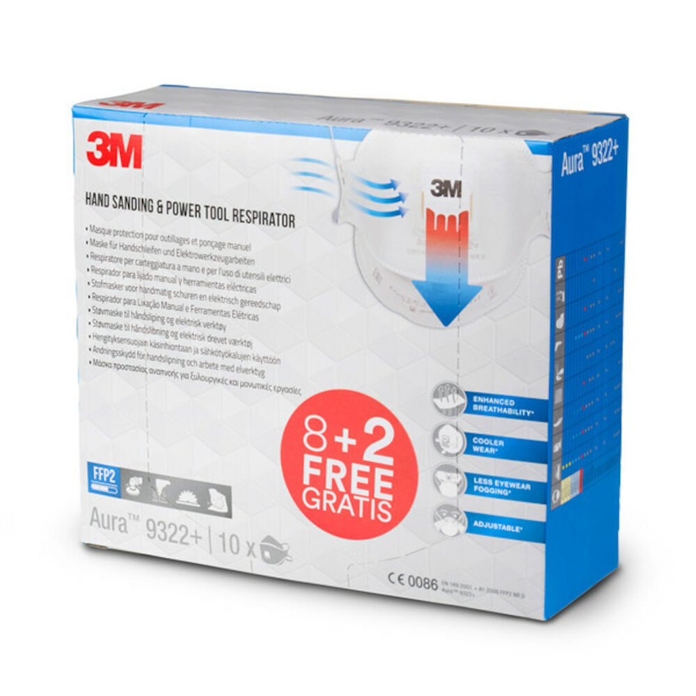 3M Støvmaske - 10 stk