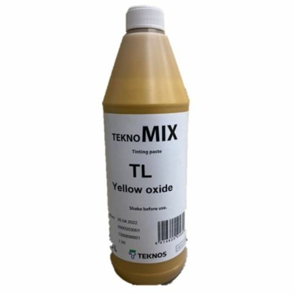 Teknomix Fargepasta - Knallrød 1 l