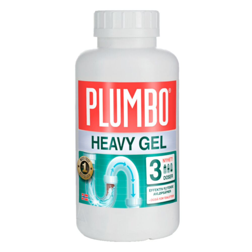 Plumbo Avløpsåpner Gel - Heavy 550gr