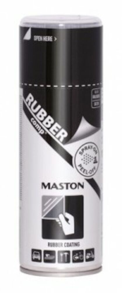 Maston Rubber Spray - Black 400 ml