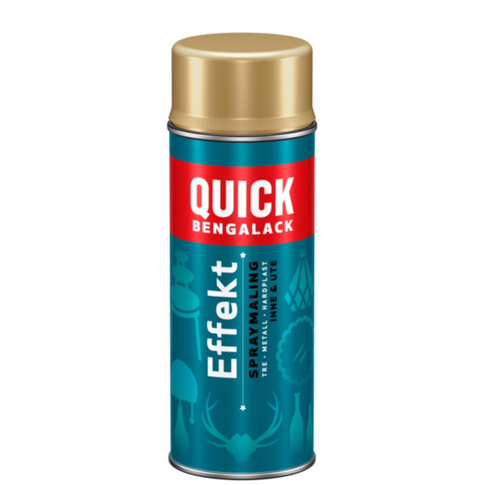 Quick Bengalack Spray Gull Metallic 400 ml