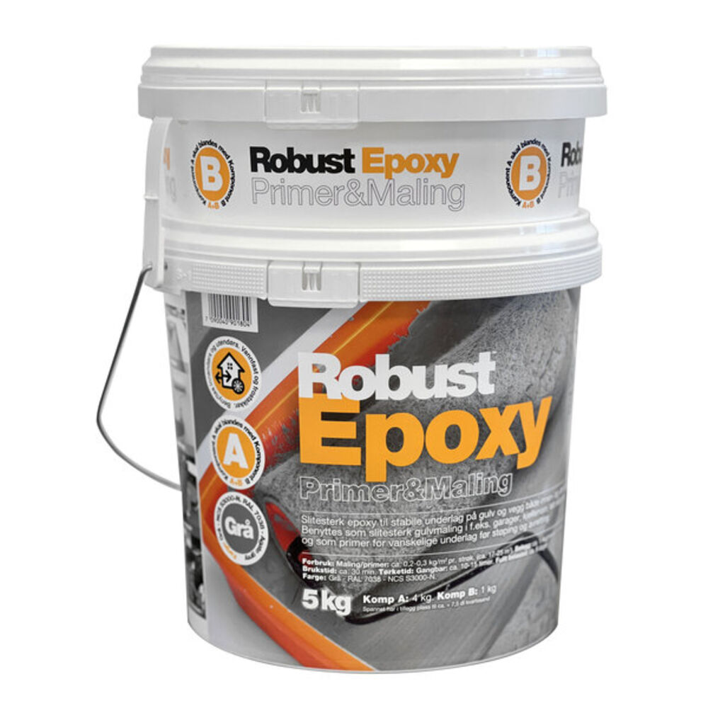 Robust Epoxy Primer & Maling 5kg 