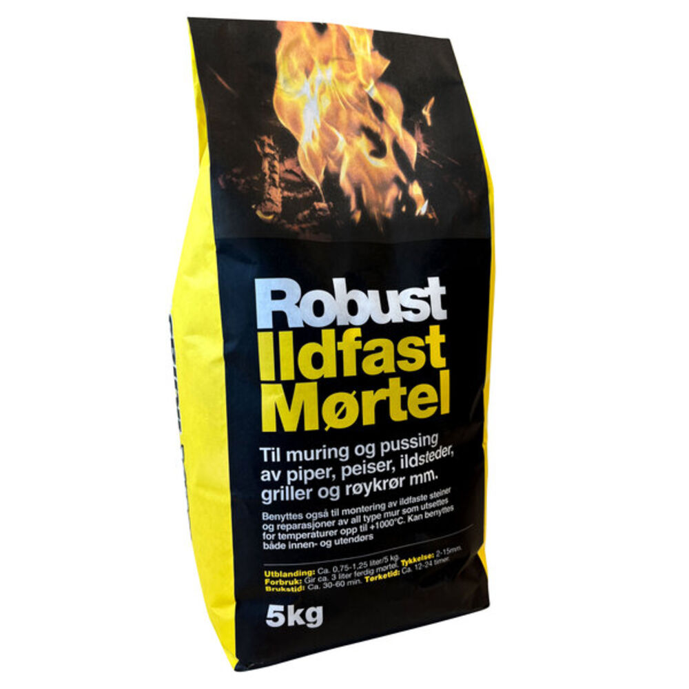 Robust Ildfast Mørtel - 5 kg