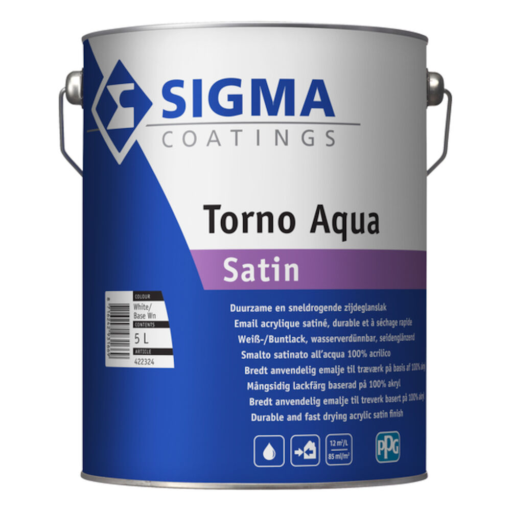 Sigma Torno Aqua Satin - ZN base 0,925 l