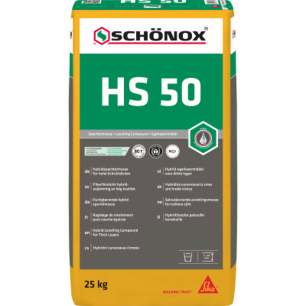 Schønox Avrettingsmasse Gulvsparkel HS 50 25kg