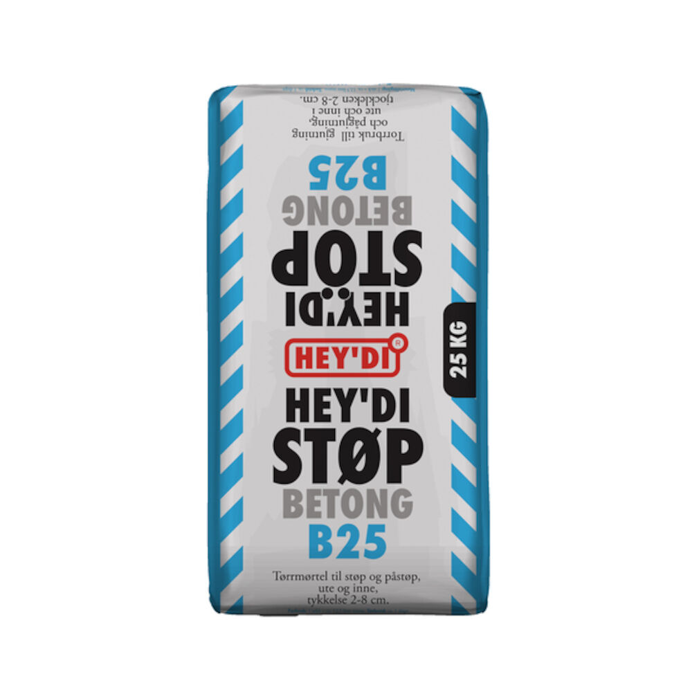 Heydi B25 Mørtel - 25 kg