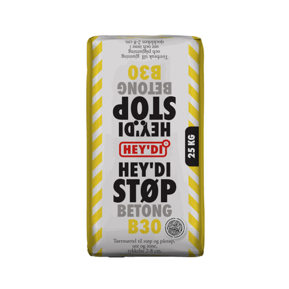 Heydi B30 Mørtel - 25 kg