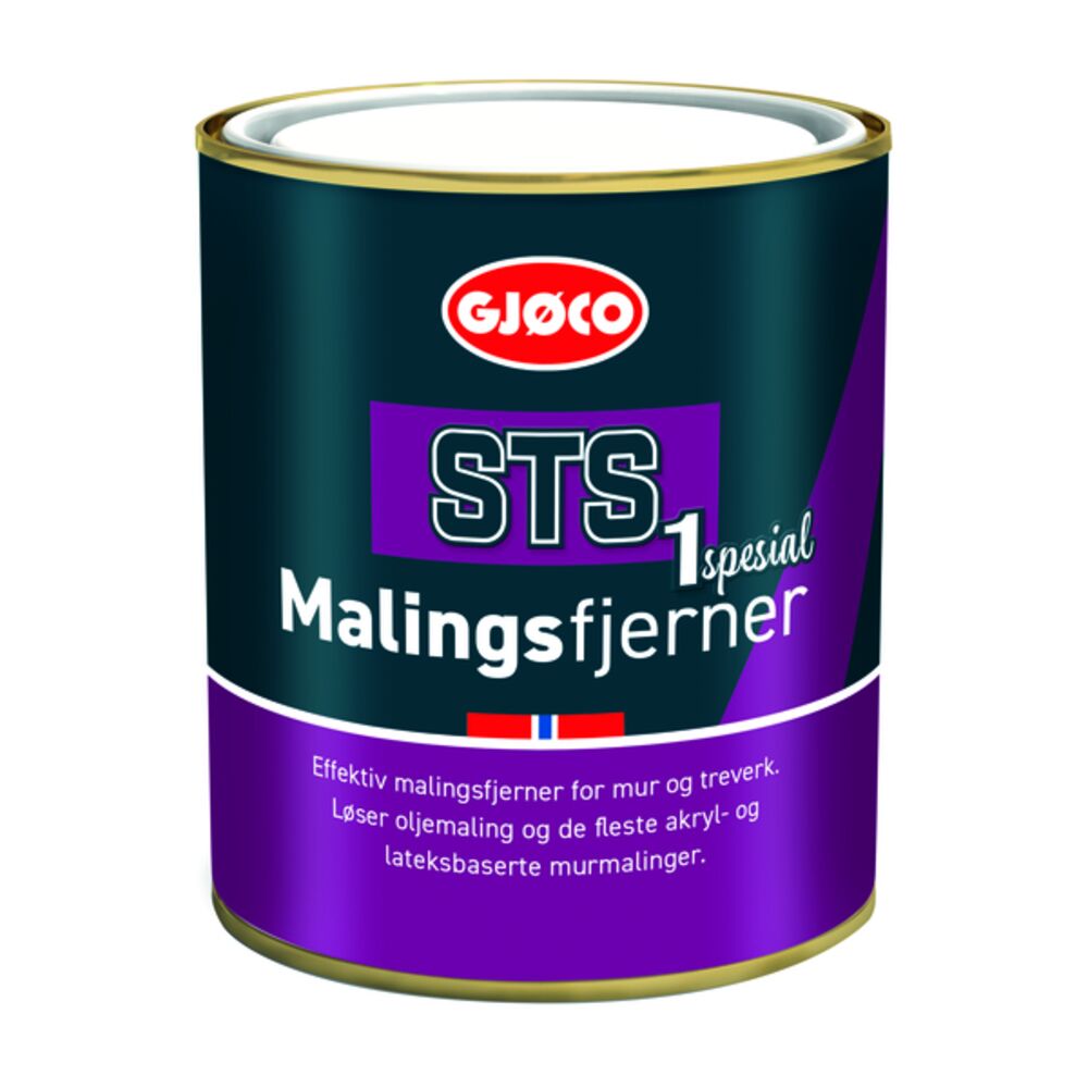 Gjøco STS 1 Spesial Malingsfjerner 0,75 l