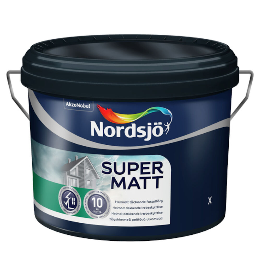 Nordsjø Super Matt Clear - base 2,325 l