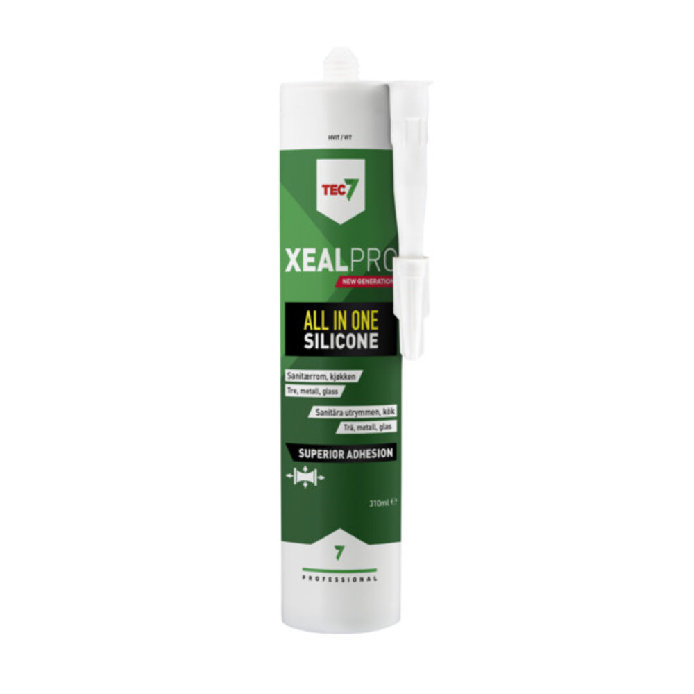 Tec 7 Silikonfug Xealpro Antrasitt 310 ml