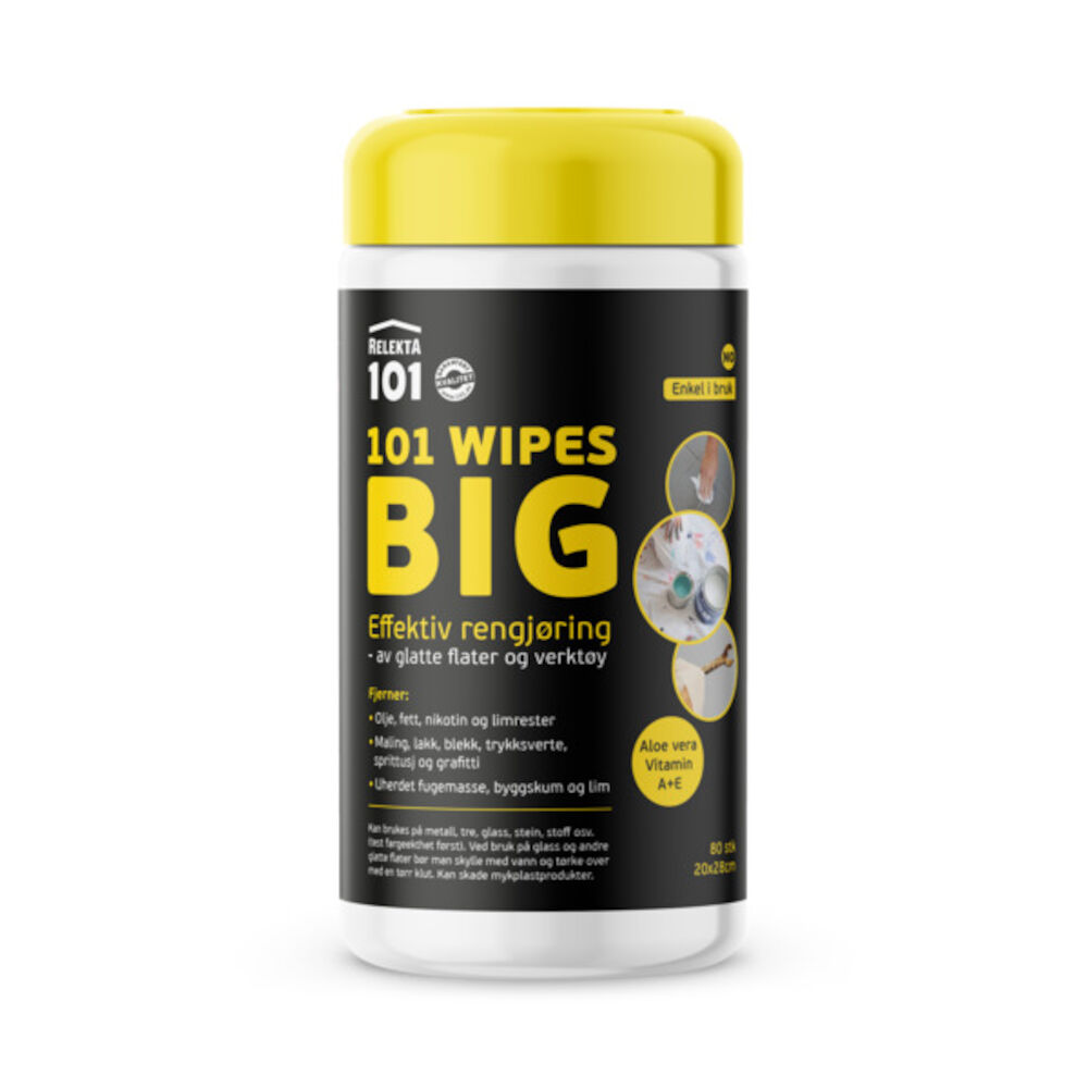 Relekta Wipes 101 a 80 stk