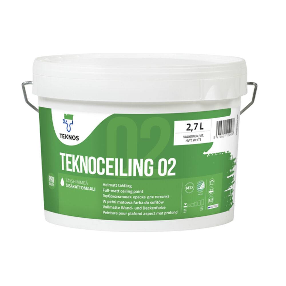 Teknos Teknoceiling 02 Takmaling - Base 1 Matt 2,7 l