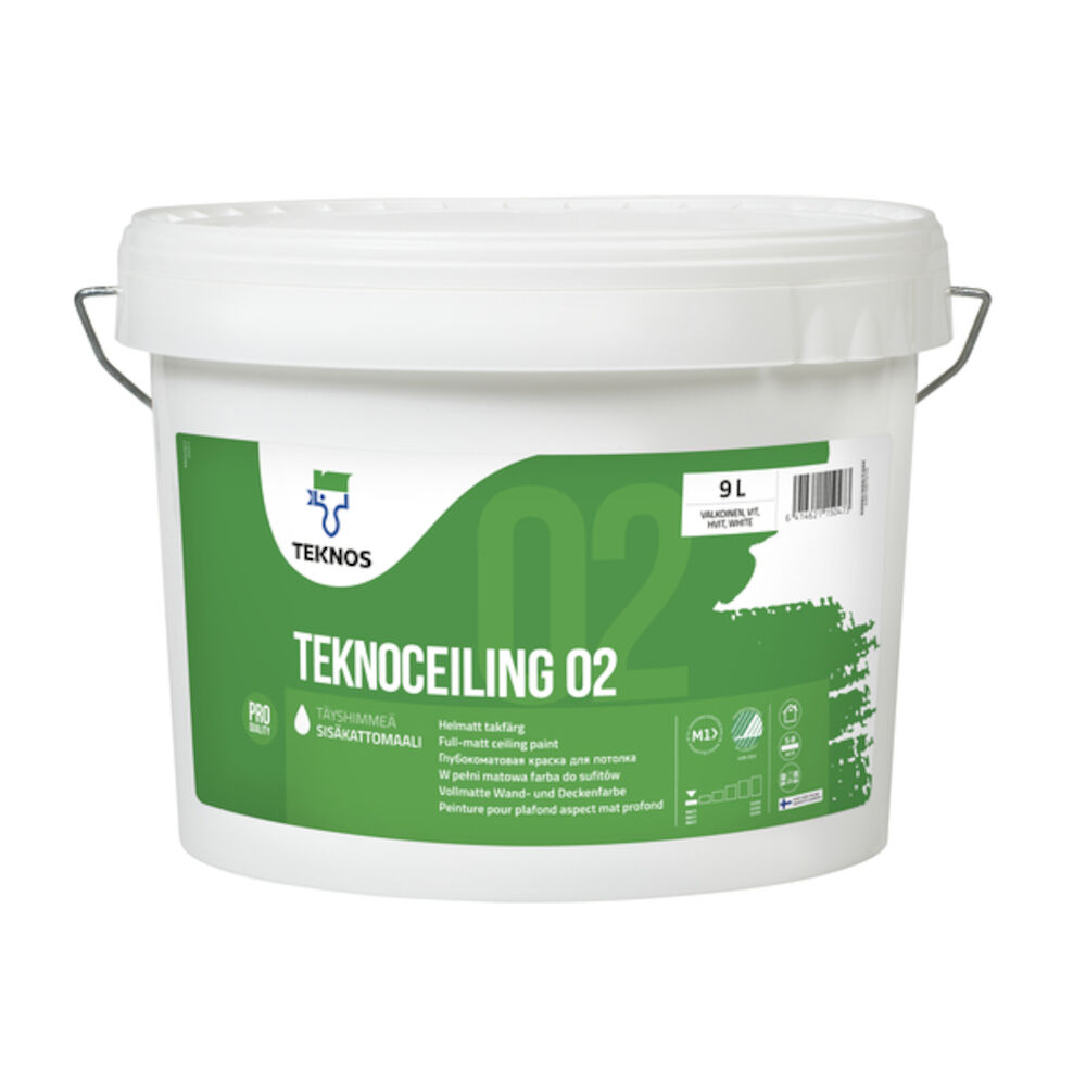 Teknos Teknoceiling 02 Takmaling - Base 1 Matt 9 l