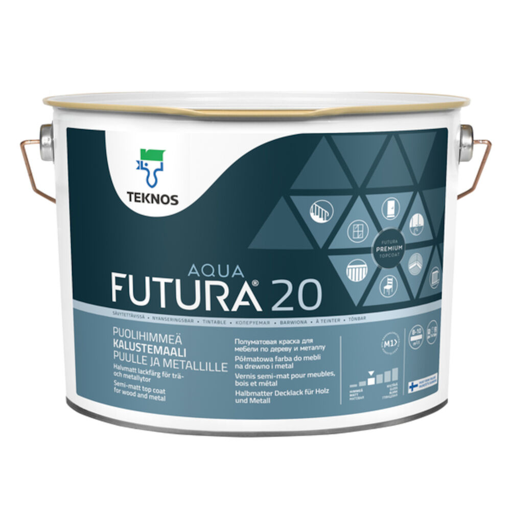 Teknos Futura Aqua - Base 1 0,9 l