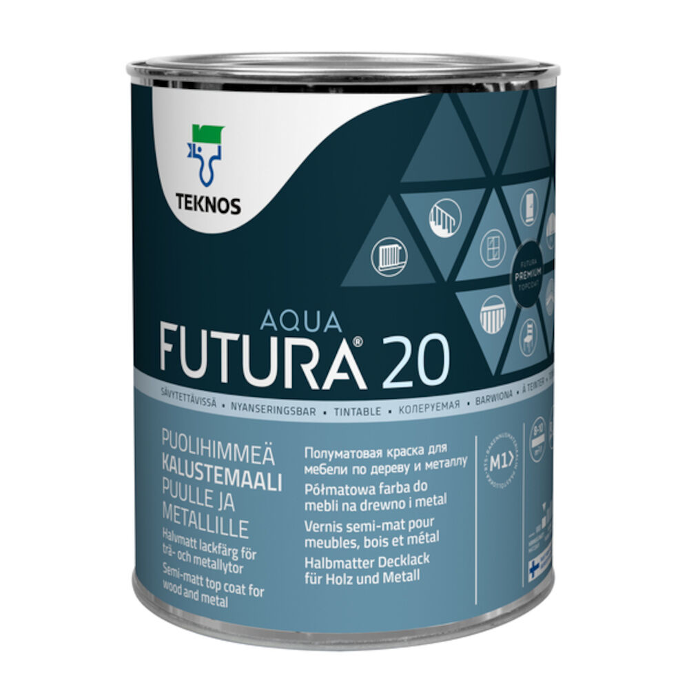 Teknos Futura Aqua - Base 3  0,9 l