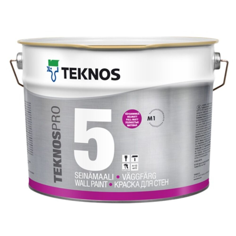 Teknos Teknospro 05 Veggmaling - Base 1 Matt 2,7 l