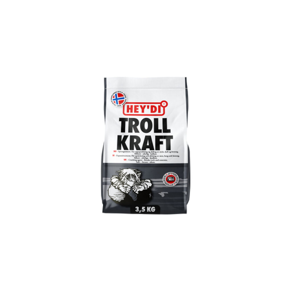Heydi Trollkraft Spreng Mørtel - 3,5 kg