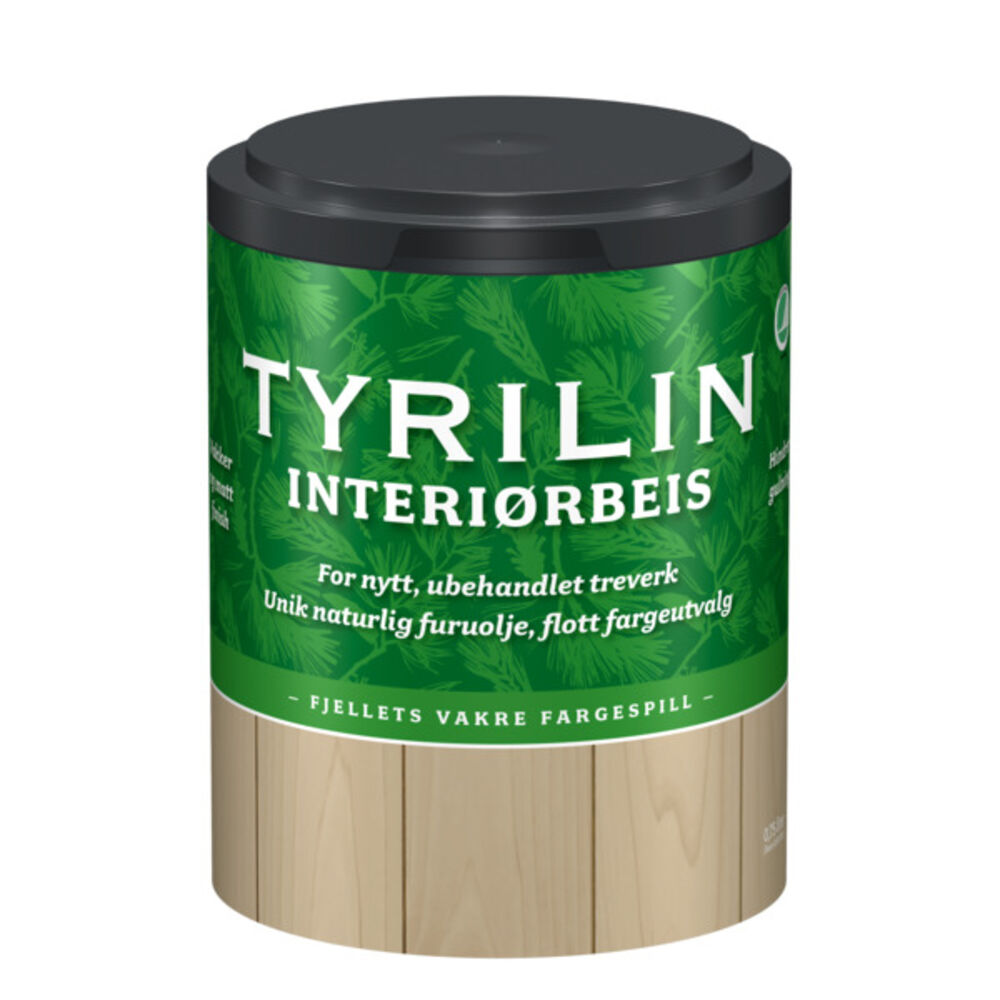 Tyrilin Interiørbeis Klar-Base 0,68 l